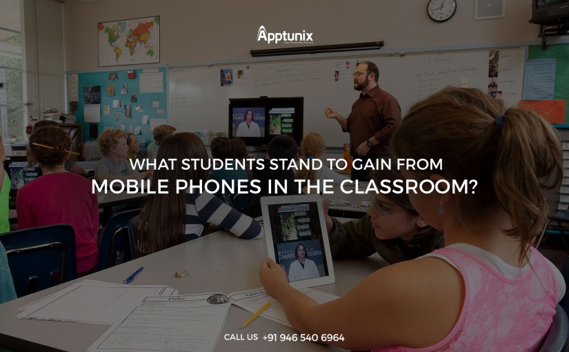 What students stand to gain from Mobile phones in the classroom?
